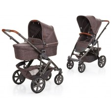 ABC Design Бебешка количка и твърд кош Salsa 4 walnut